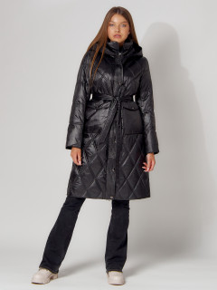 Купить пальто утепленное стеганое женское оптом от производителя недорого В Москве 448602Ch