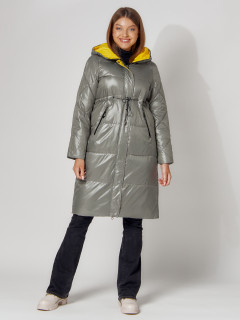 Купить пальто утепленное стеганое женское оптом от производителя недорого В Москве 448613Kh