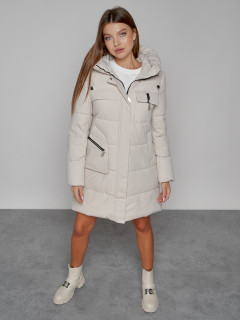 Купить пальто утепленное женское оптом от производителя недорого В Москве 52429B