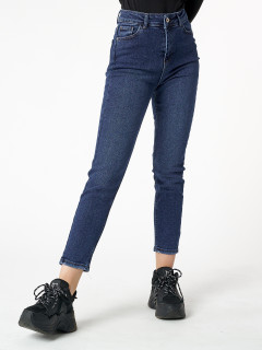 Купит оптом от производителя джинсы прямого кроя женские с высокой талией недорого в Москве 536_24TS