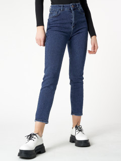 Купит оптом от производителя джинсы прямого кроя женские с высокой талией недорого в Москве 536_50TS