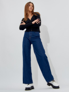 Купить джинсы клеш женские оптом от производителя дешево в Москве 538_155TS