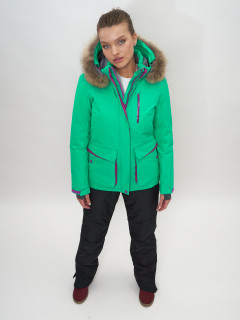 Купить спортивную куртку женскую зимнею оптом от производителя недорого в Москве 551777Sl