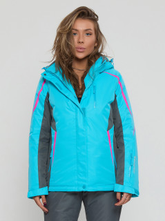 Купить горнолыжные куртки женские оптом от производителя недорого в Москве 552002Gl