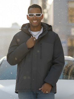 Купить куртку мужскую спортивную зимнюю большого размера оптом от производителя недорого в Волгоградке 66613TC