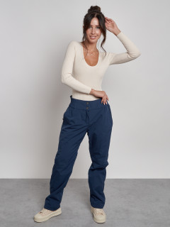 Купить брюки утепленные женские оптом от производителя недорого в Москве 7141TS