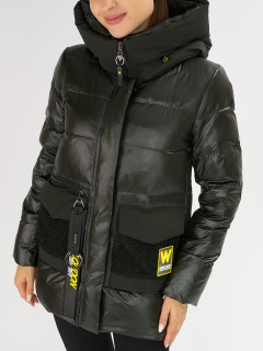 Купить оптом женскую зимнюю молодежную куртку в интернет магазине MTFORCE 7389Bt