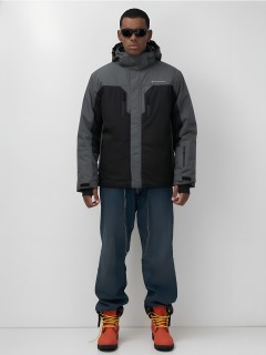 Купить горнолыжную куртку мужскую зимнюю оптом от производителя недорого в Перми по низкой цене 7612TC