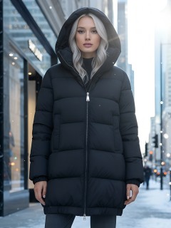 Купить куртки женские модные стеганные большого размера оптом от производителя зимние недорого в Екатеринбурге 7619Ch