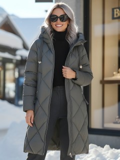 Купить пальто утепленное женское оптом от производителя зимнее недорого в  Красноярске 7637Z