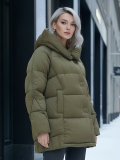 Купить куртки женские модные стеганные оптом от производителя зимние недорого в Екатеринбурге 7651G