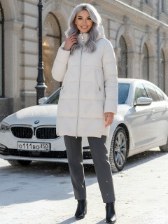 Купить куртки женские модные оптом от производителя зимнее недорого в Екатеринбурге 7671B