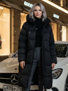 Купить пальто утепленное женское оптом от производителя зимнее недорого в  Красноярске 7702Ch