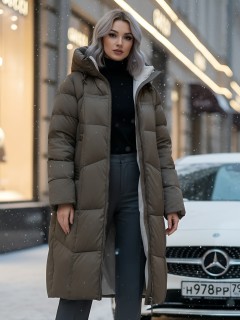 Купить пальто утепленное женское оптом от производителя зимнее недорого в  Красноярске 7702K