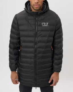 Куртка удлиненная мужская демисезонная купить оптом от производителя недорого в Москве 7704Ch