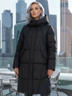 Купить пальто утепленное женское оптом от производителя зимнее недорого в Екатеринбурге 7709Ch