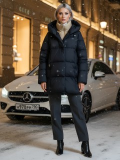 Купить куртки женские модные двубортные оптом от производителя зимние недорого в Екатеринбурге 7736Ch