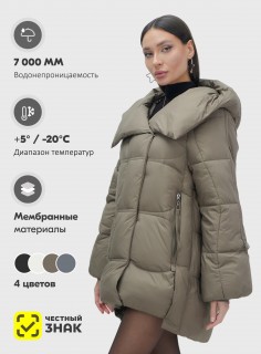 Купить куртки женские модные оптом от производителя зимнее недорого в Санкт-Петербурге 7739K