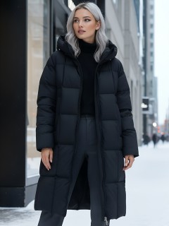 Купить пальто утепленное женское оптом от производителя зимнее недорого в  Красноярске 7741Ch