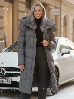 Купить пальто утепленное женское оптом от производителя зимнее недорого в Екатеринбурге 7748TC