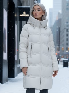 Купить пальто утепленное женское оптом от производителя зимнее недорого в Омске 7779B