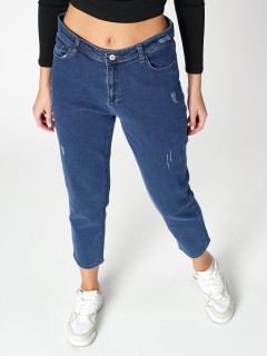 Купит оптом от производителя джинсы прямого кроя женские с высокой талией недорого в Москве 820_459TS