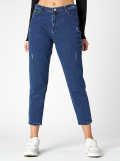 Купит оптом от производителя джинсы прямого кроя женские с высокой талией недорого в Москве 820_459TS
