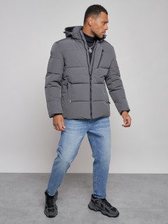 Купить куртку мужскую зимнюю оптом от производителя недорого в Москве 8320TC