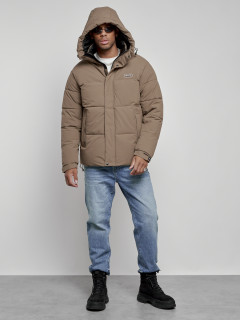 Купить куртку мужскую зимнюю оптом от производителя недорого в Москве 8356K