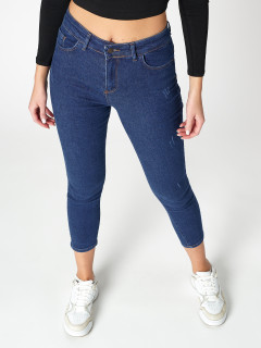 Купит оптом от производителя джинсы зауженные женские с высокой талией недорого в Москве 836_2TS