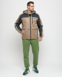 Купить куртку мужскую спортивную весеннюю оптом от производителя недорого в Москве 8816B
