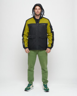 Купить куртку мужскую спортивную весеннюю оптом от производителя недорого в Москве 8816Ch