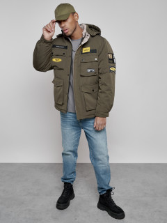 Купить куртку мужскую зимнюю оптом от производителя недорого в Москве 88905Kh