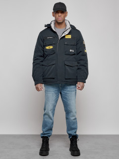 Купить куртку мужскую зимнюю оптом от производителя недорого в Москве 88905TS
