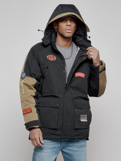 Купить куртку мужскую зимнюю оптом от производителя недорого в Москве 88906Ch