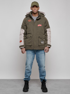 Купить куртку мужскую зимнюю оптом от производителя недорого в Москве 88906Kh