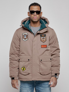 Купить куртку мужскую зимнюю оптом от производителя недорого в Москве 88917K