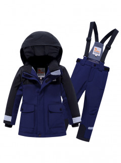 Купить оптом горнолыжный костюм детский для мальчика зимний недорого в Москве 9201TS