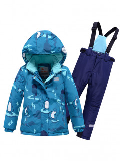 Купить горнолыжный костюм детский для девочки оптом от производителя недорого в Москве 9210Gl