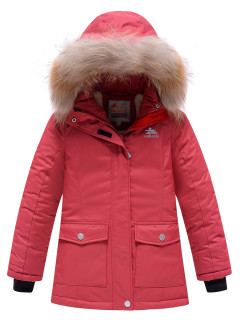 Купить куртки парки зимние подростковые для девочки оптом от производителя недорого в Москве 9236O
