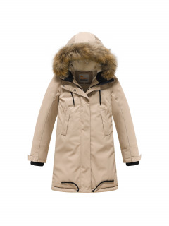 Купить куртку парку для девочки оптом от производителя недорого в Москве 9342B
