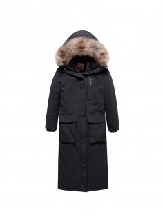 Купить куртку парку для девочки оптом от производителя недорого в Москве 9344Ch