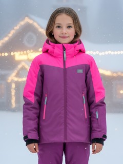 Купить комплект одежды горнолыжный костюм зимний для девочки оптом от производителя недорого в Ростове-на-Дону 9419S