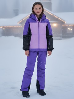 Купить комплект одежды горнолыжный костюм зимний для девочки оптом от производителя недорого в Ростове-на-Дону 9434F