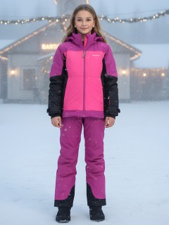 Купить комплект одежды горнолыжный костюм зимний для девочки оптом от производителя недорого в Ростове-на-Дону 9434R