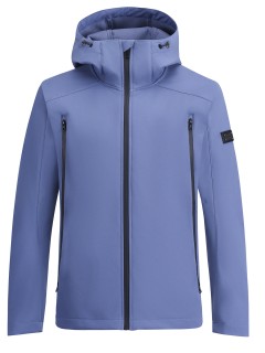 Ветровка мужская софтшелл виндстоппер с капюшоном купить оптом от производителя недорого в Санкт-Петербурге 9613_1S