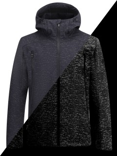 Ветровка мужская софтшелл виндстоппер с капюшоном купить оптом от производителя недорого в Челябинске 9613_2TS