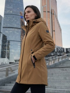 Парка женская софтшелл виндстоппер с капюшоном купить оптом от производителя недорого в Самаре МТФОРС 9614_1G