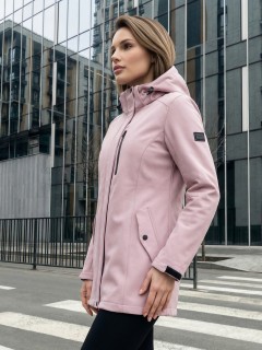 Парка женская софтшелл виндстоппер с капюшоном купить оптом от производителя недорого в Новосибирске МТФОРС 9618_1R