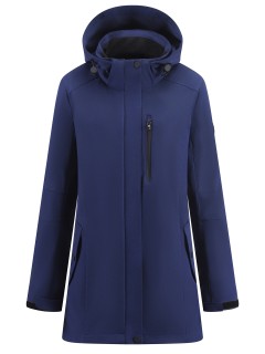 Парка женская софтшелл виндстоппер с капюшоном купить оптом от производителя недорого в  Красноярске МТФОРС 9618_1TS